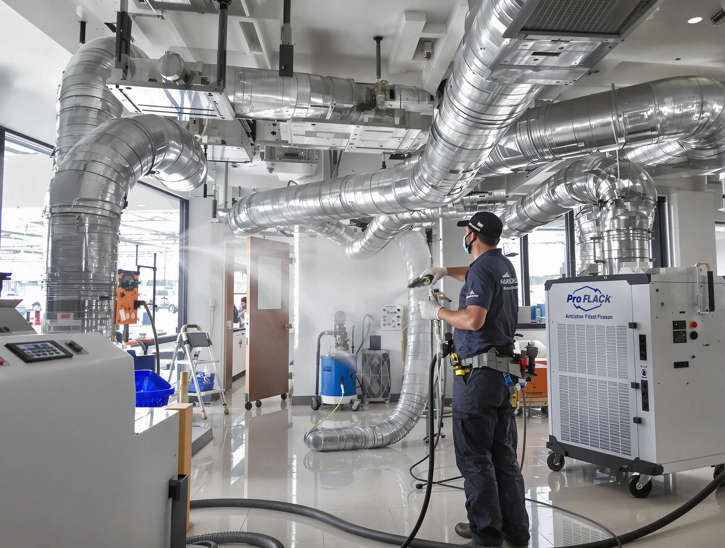 Negative Pressure Air Duct Cleaning in Mount Lebanon