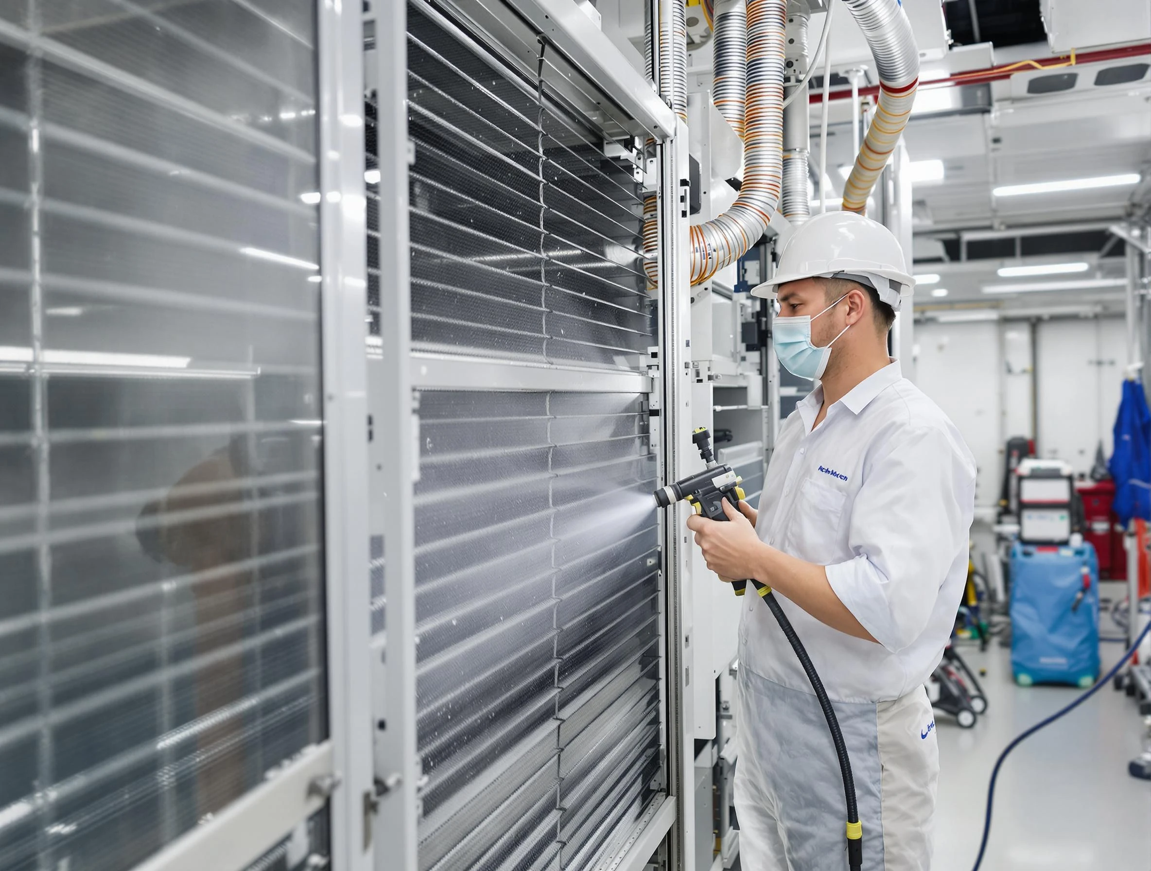 Professional AC coil cleaning by Mount Lebanon Air Duct Cleaning in Mount Lebanon