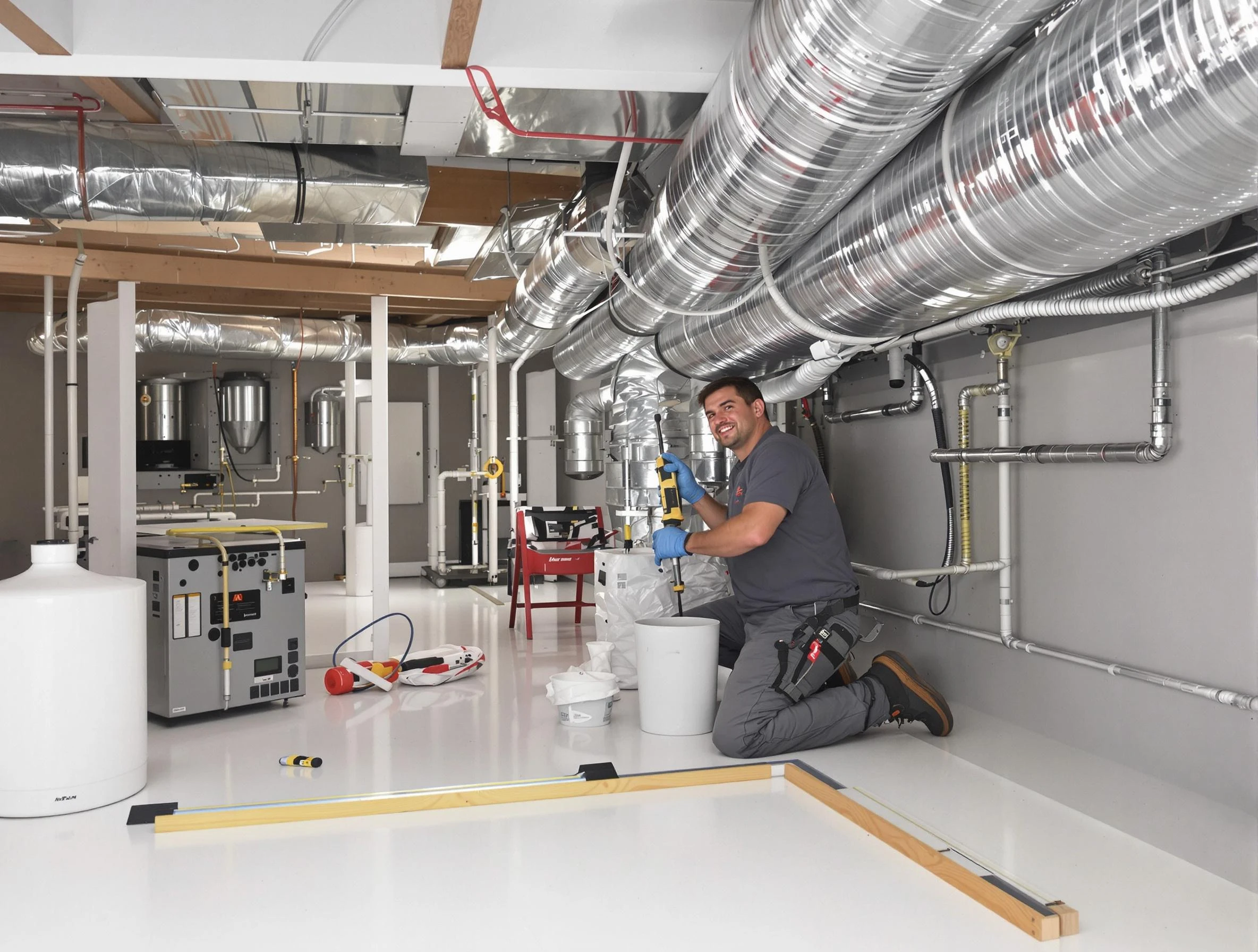Professional duct sealing service by Mount Lebanon Air Duct Cleaning in Mount Lebanon