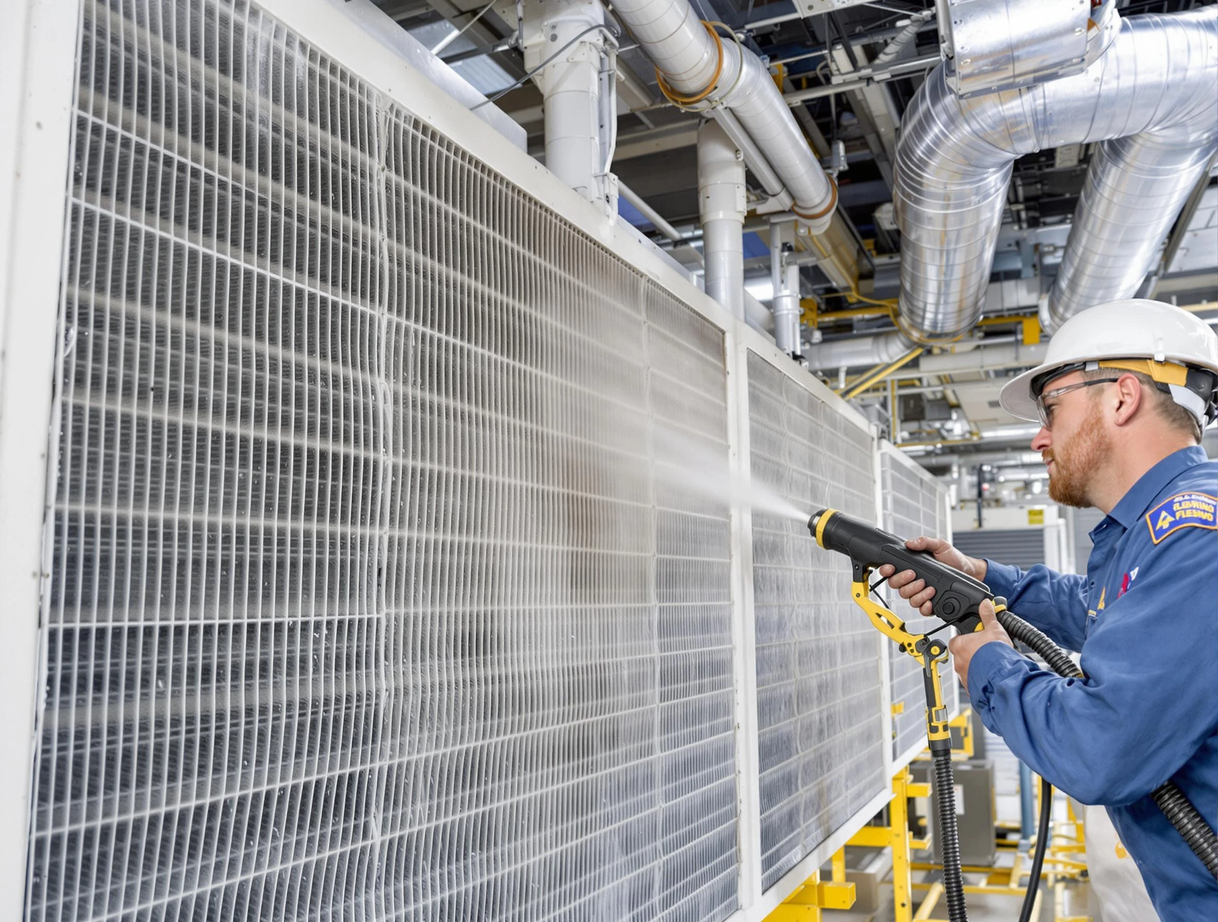 Professional commercial coil cleaning by Mount Lebanon Air Duct Cleaning in Mount Lebanon