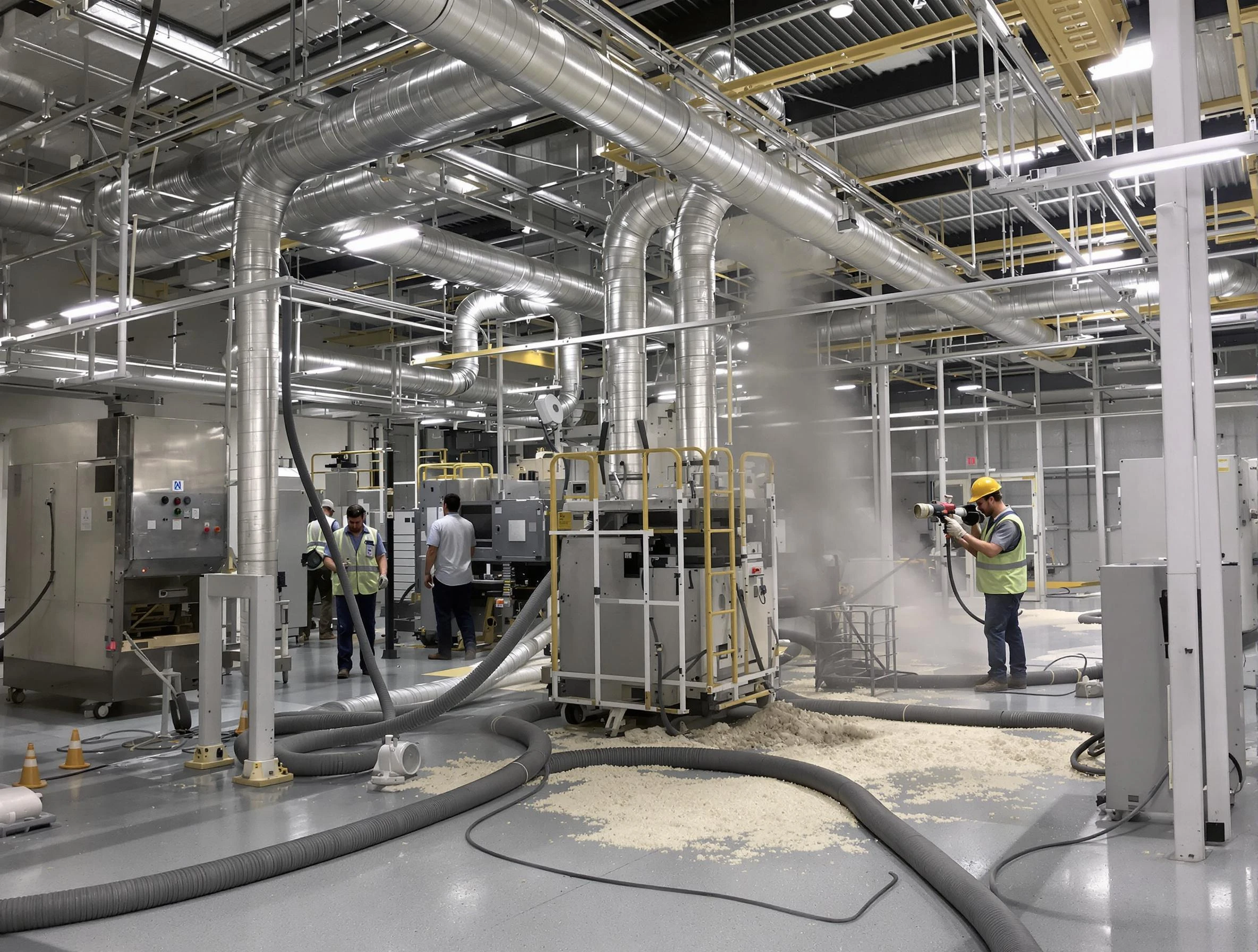 Heavy-duty industrial duct cleaning by Mount Lebanon Air Duct Cleaning in Mount Lebanon